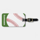 Baseballtrainer - Bold Modern Zeichnend Gepäckanhänger (Vorderseite horizontal)