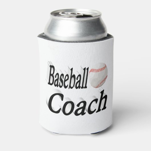 Baseballtrainer Dosenkühler (Kanne Rückseite)