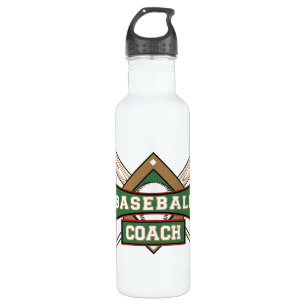 Baseballtrainer Edelstahlflasche