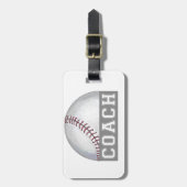 Baseballtrainer Gepäckanhänger (Vorderseite vertikal)