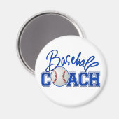 Baseballtrainer Magnet (Vorderseite/Rückseite)