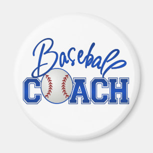 Baseballtrainer Magnet