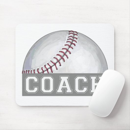 Baseballtrainer Mousepad (Mit Mouse)