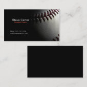 Baseballtrainer-oder Spieler-Fitness-Sport-Karte Visitenkarte (Vorne/Hinten)