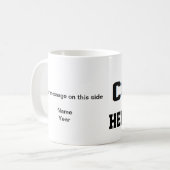 Baseballtrainer - personalisiert tasse (Vorderseite Links)