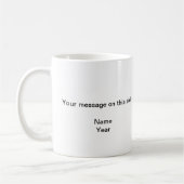 Baseballtrainer - personalisiert tasse (Links)