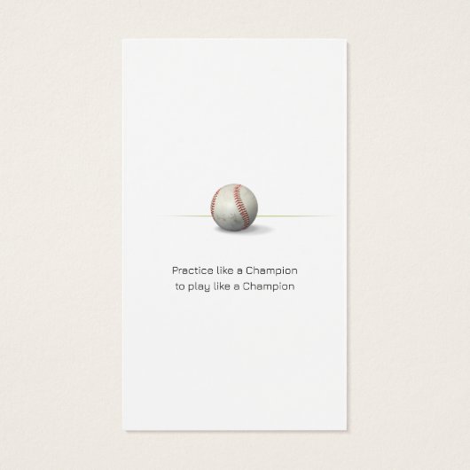 Baseballtrainer | Player Foto (Rückseite)