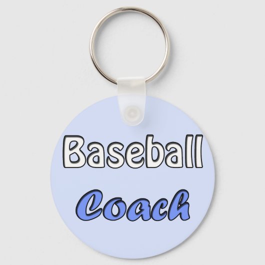 Baseballtrainer Schlüsselanhänger (Vorderseite)