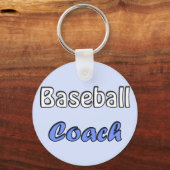 Baseballtrainer Schlüsselanhänger (Vorderseite)
