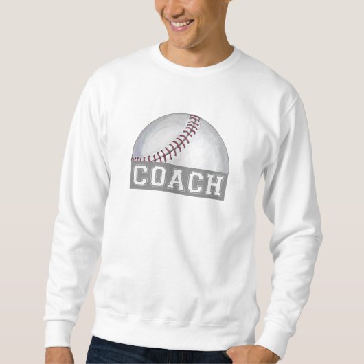 Baseballtrainer Sweatshirt (Vorderseite)