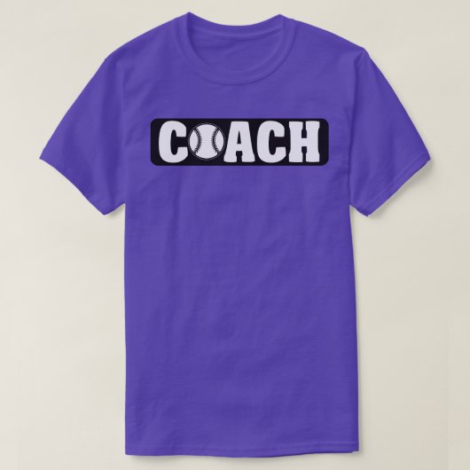 Baseballtrainer T-Shirt (Design vorne)
