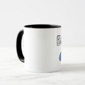 Baseballtrainer Tasse (Vorderseite Links)