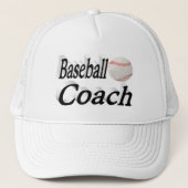 Baseballtrainer Truckerkappe (Vorderseite)