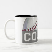 Baseballtrainer Zweifarbige Tasse (Links)