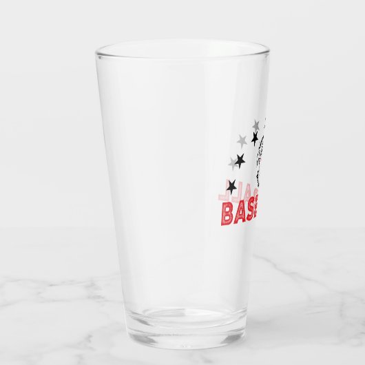 Baseballtrinkglas Glas (Rechts)