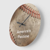 Baseballuhren Große Wanduhr (Winkel)