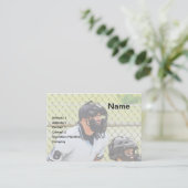 Baseballumpen Visitenkarte (Stehend Vorderseite)