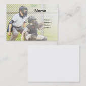 Baseballumpen Visitenkarte (Vorne/Hinten)