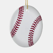 Baseballverzierung Keramik Ornament (Rechts)