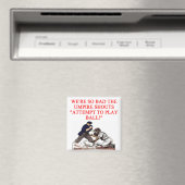 Baseballwitz Magnet (In Situ (Geschirrspüler))