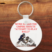 Baseballwitz Schlüsselanhänger (Vorderseite)