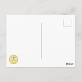 Basebull Funny Bull Baseball Postcard Postkarte (Rückseite)