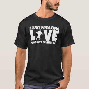Basejumper Joke Basesprung Skydiver Wingsuiting Wi T-Shirt