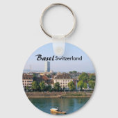 Basel City in the Switzerland Souvenir Keychain Schlüsselanhänger (Vorderseite)
