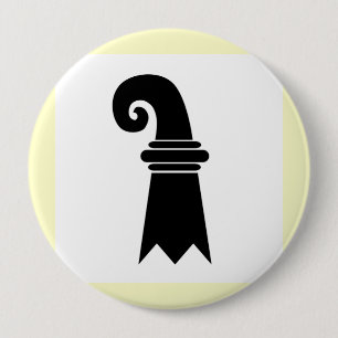 Basel, die Schweiz Button