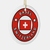 Basel die Schweiz Keramik Ornament (Rechts)