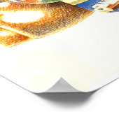 Basel, Die stadt am Rhein, Suisse, Travel Poster (Ecke)