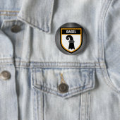 Basel-Flagge Button (Beispiel)