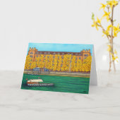 Basel Kaserne Greeting Card Karte (Gelbe Blume)