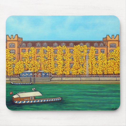Basel Kaserne Mouse Pad von Lisa Lorenz Mousepad (Vorne)