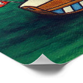 Basel Kaserne Print von Lisa Lorenz Poster (Ecke)