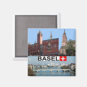 Basel Magnet (Vorderseite/Rückseite)