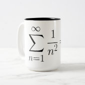 Basel-Problem Zweifarbige Tasse (Vorderseite Links)