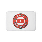 Basel Schweiz Badematte (Vorderseite)