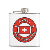 Basel Schweiz Flachmann (Vorderseite)