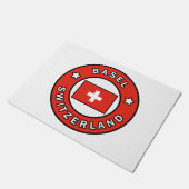 Basel Schweiz Fußmatte (Schrägansicht)