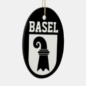 Basel, SCHWEIZ Keramik Ornament (Rechts)