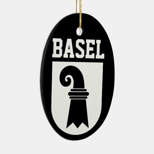 Basel, SCHWEIZ Keramik Ornament (Rechts)