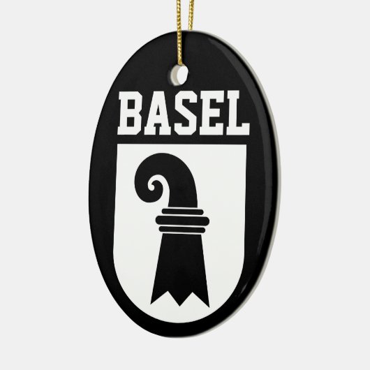 Basel, SCHWEIZ Keramik Ornament (Links)