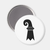 Basel, Schweiz Magnet (Vorderseite/Rückseite)