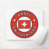 Basel Schweiz Mousepad (Mit Mouse)