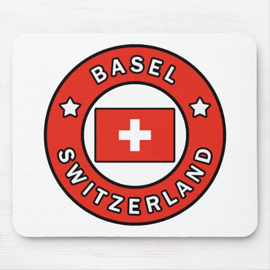 Basel Schweiz Mousepad (Vorne)