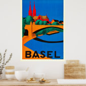 Basel - Schweiz Poster (Küche)