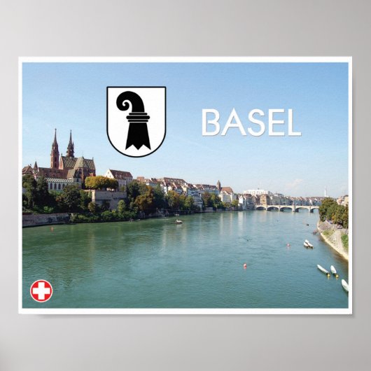 Basel - Schweiz Poster (Vorne)