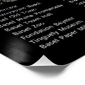 Basel, Schweiz Poster (Ecke)