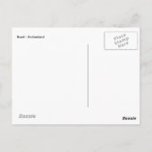 Basel - Schweiz Postkarte (Rückseite)
